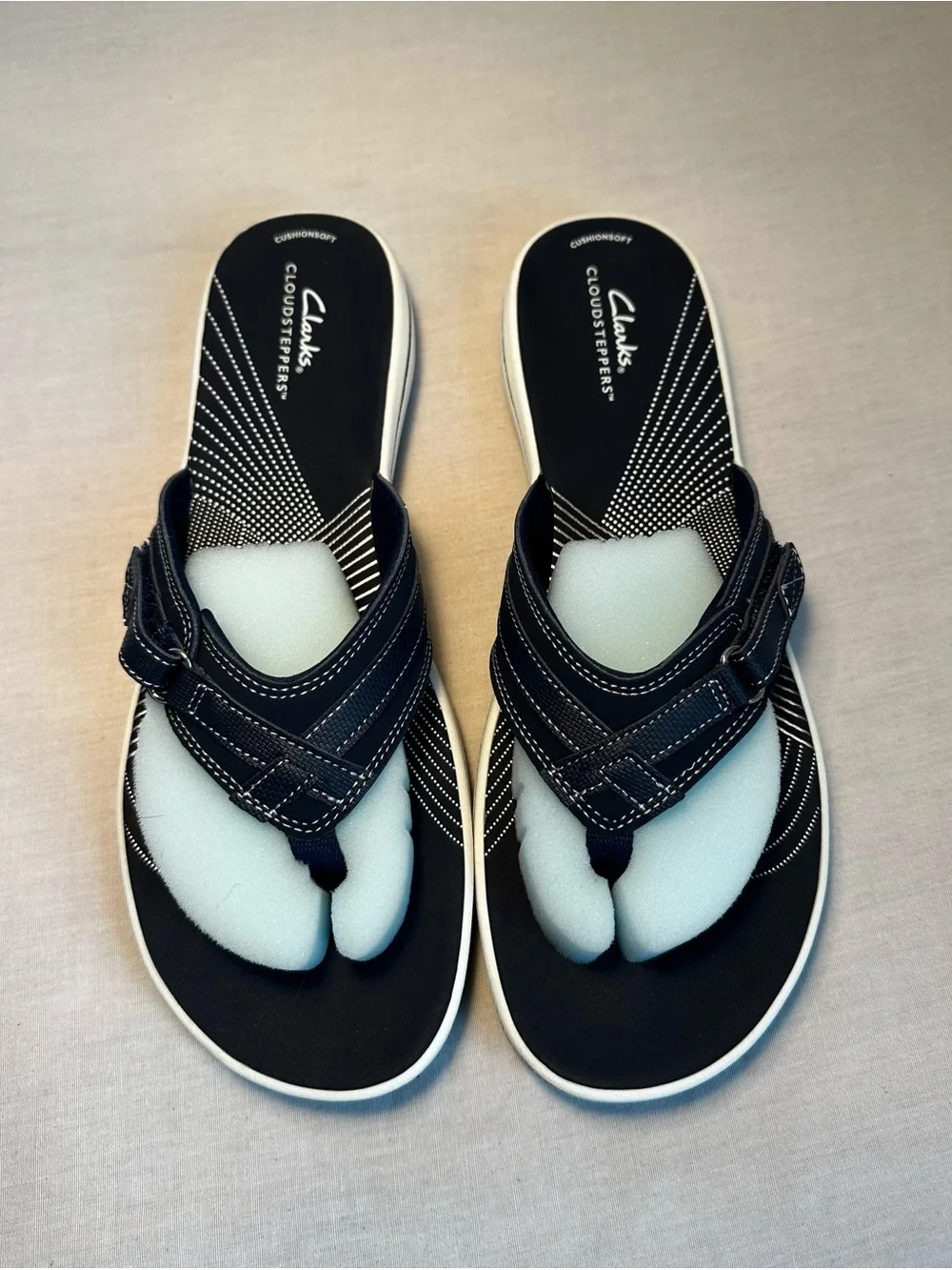 Clarks women navy